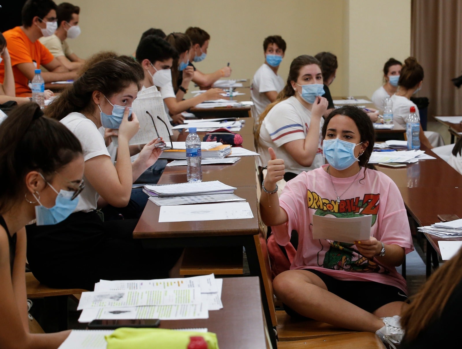 Bajo un exigente protocolo anti-Covid, hoy inician las pruebas para acceder a la universidad 9.100 alumnos, una cifra histórica 