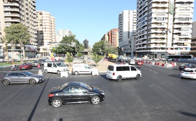 La glorieta del Poeta Manuel Alcántara está prácticamente terminada. 