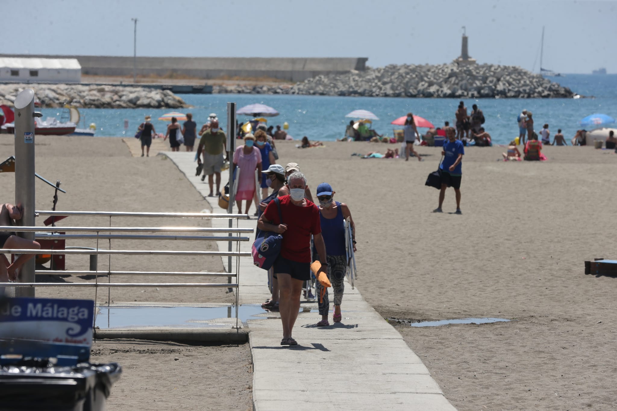 Por lo general, un cumplimiento de la normal con algo más de relajación en las playass