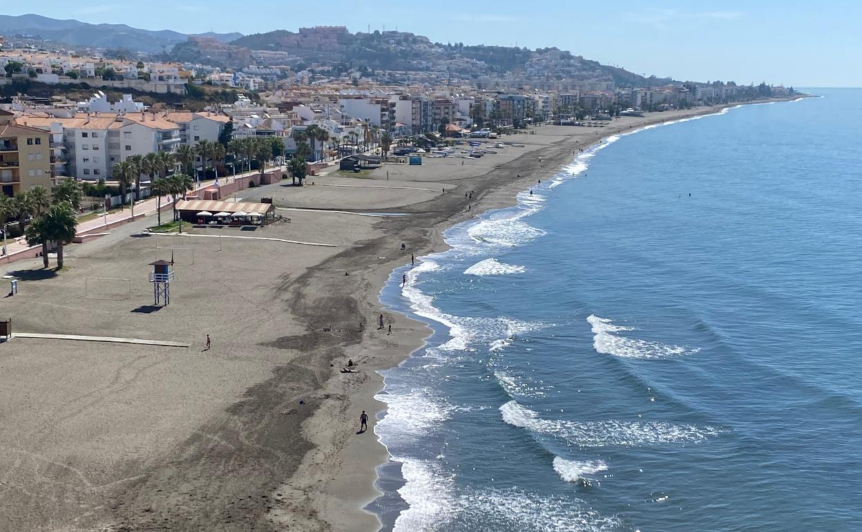 Panorámica del litoral rinconero. 