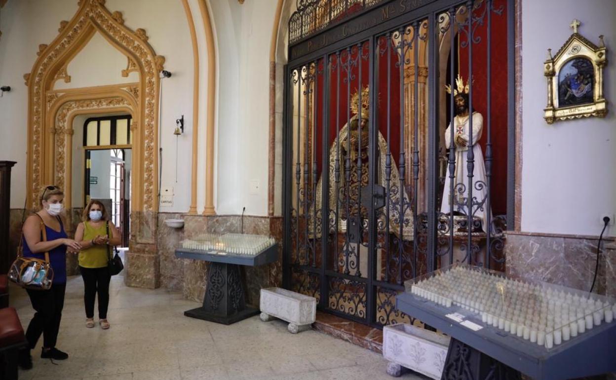La iglesia de San Pablo de Málaga reabre al culto tras la obra de la cubierta