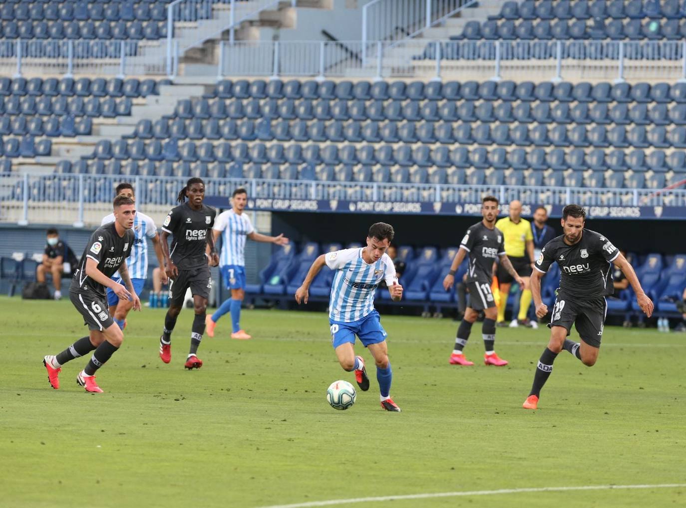 El equipo de Pellicer recibió al Alcorcón en la penúltima jornada. 