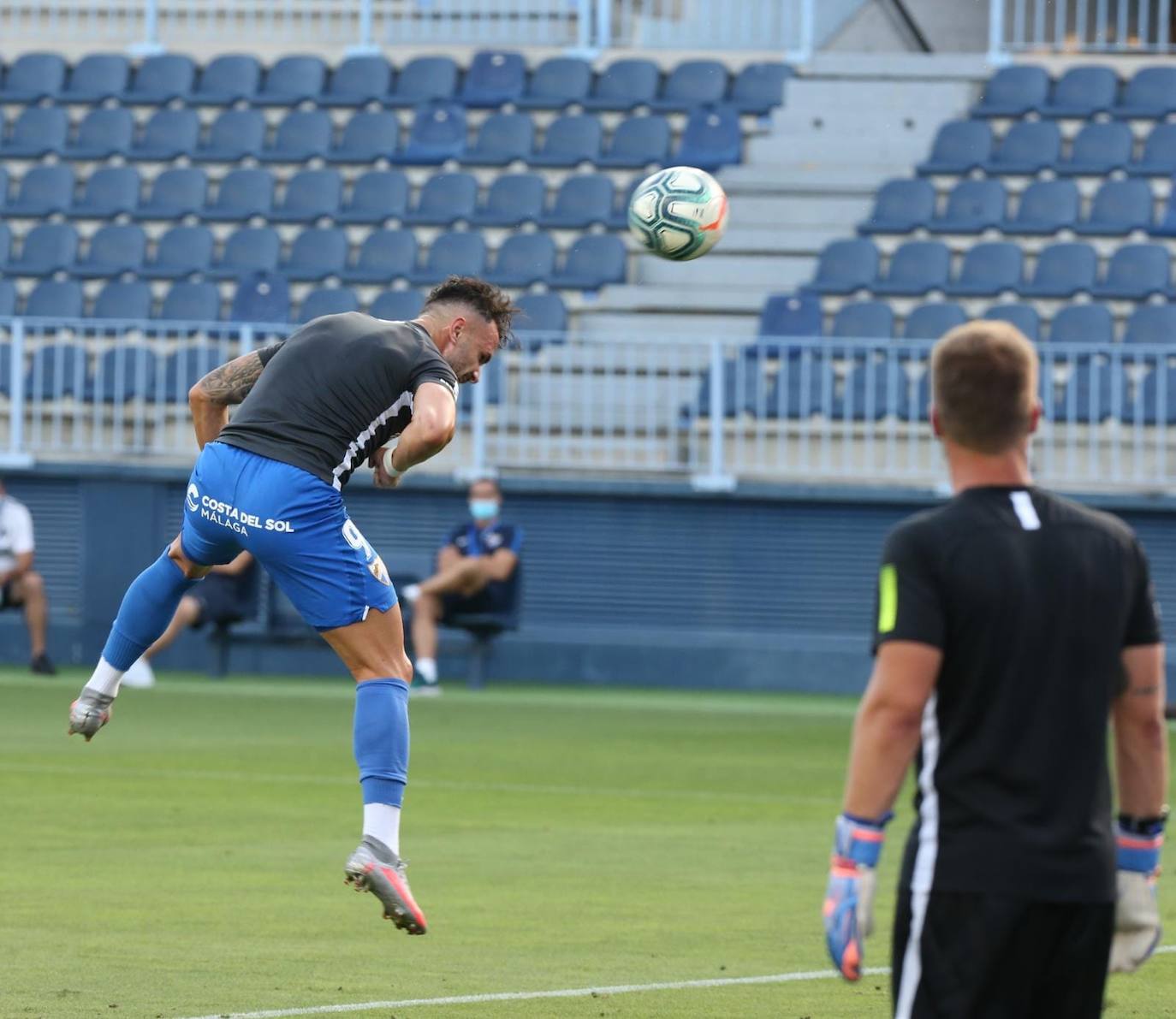 El equipo de Pellicer recibió al Alcorcón en la penúltima jornada. 