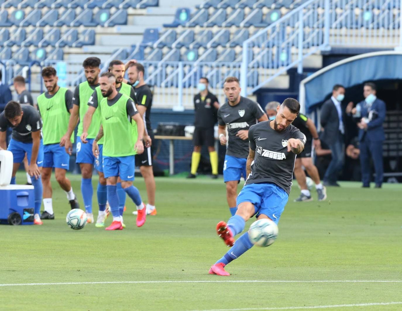 El equipo de Pellicer recibió al Alcorcón en la penúltima jornada. 