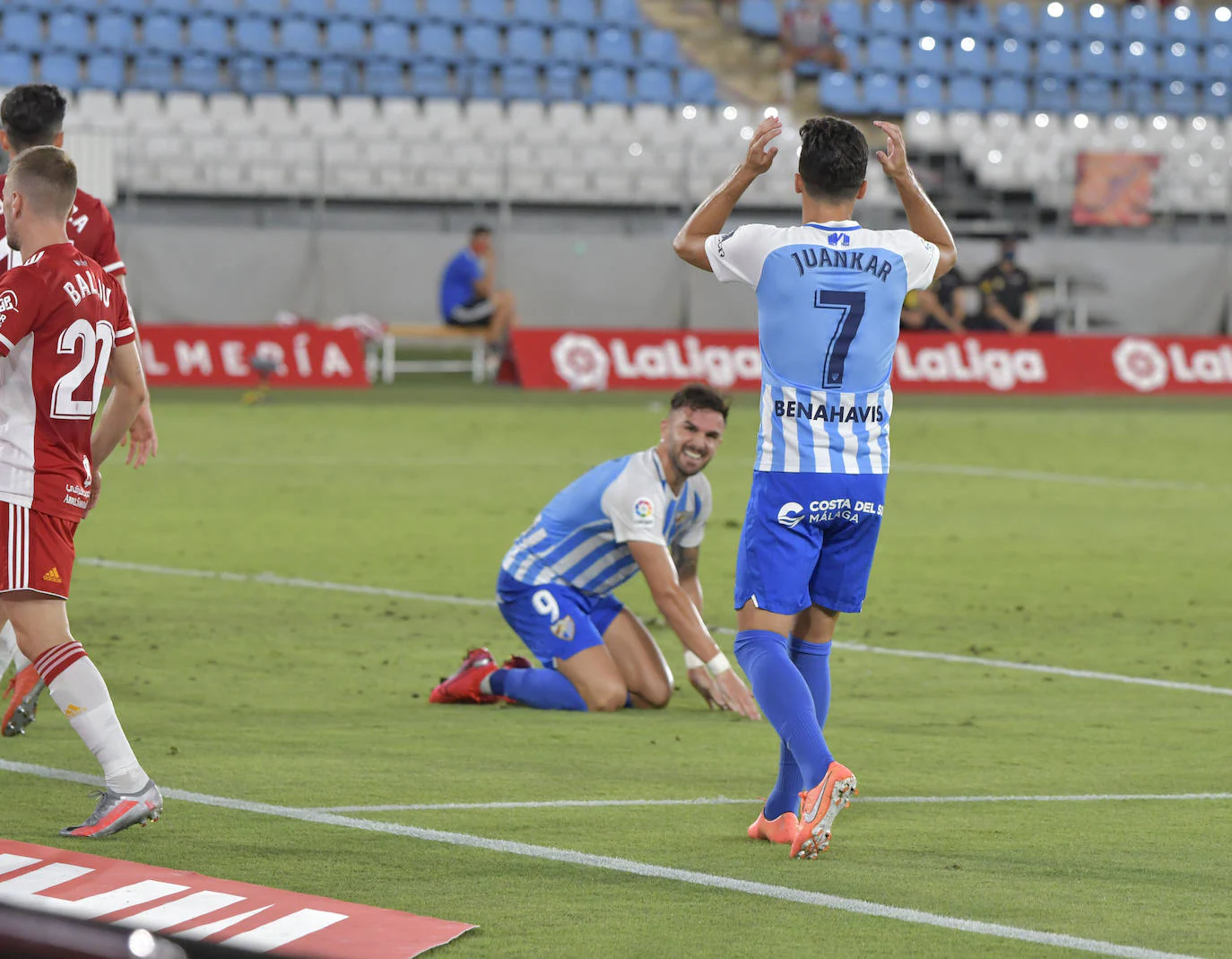 El Málaga cierra la temporada con un empate