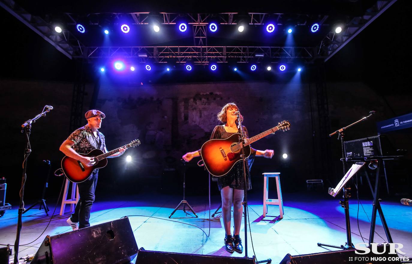 Amaral, en concierto en Marenostrum. 