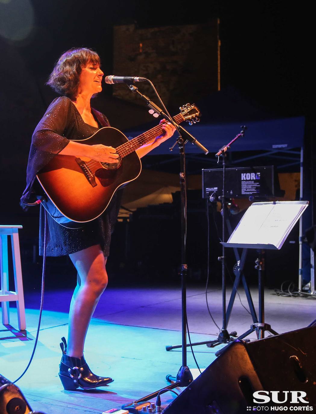 Amaral, en concierto en Marenostrum. 