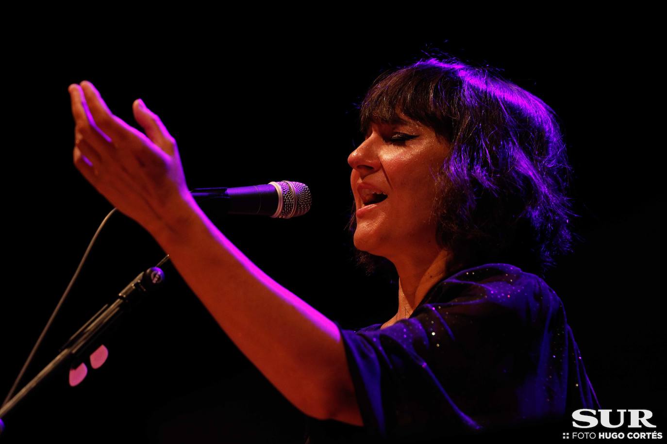 Amaral, en concierto en Marenostrum. 