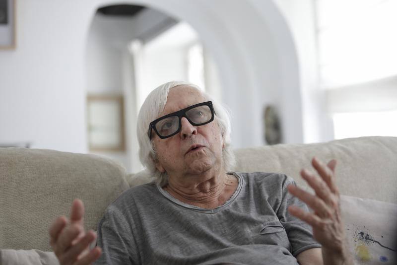 El artista que va camino de los 82 años, estrenará una muestra en la Casa Gerald Brenan. 