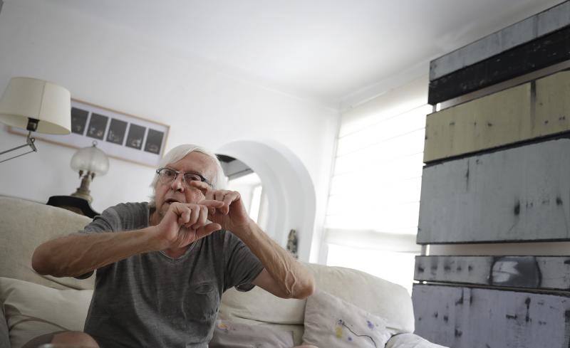 El artista que va camino de los 82 años, estrenará una muestra en la Casa Gerald Brenan. 