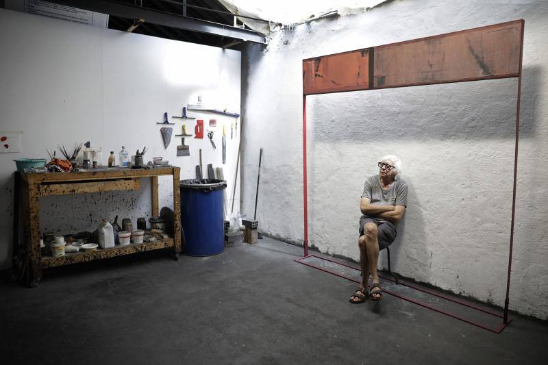 El artista que va camino de los 82 años, estrenará una muestra en la Casa Gerald Brenan. 