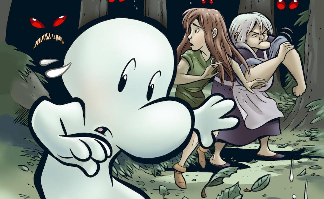 Una de las portadas de la saga 'Bone', de Jeff Smith.