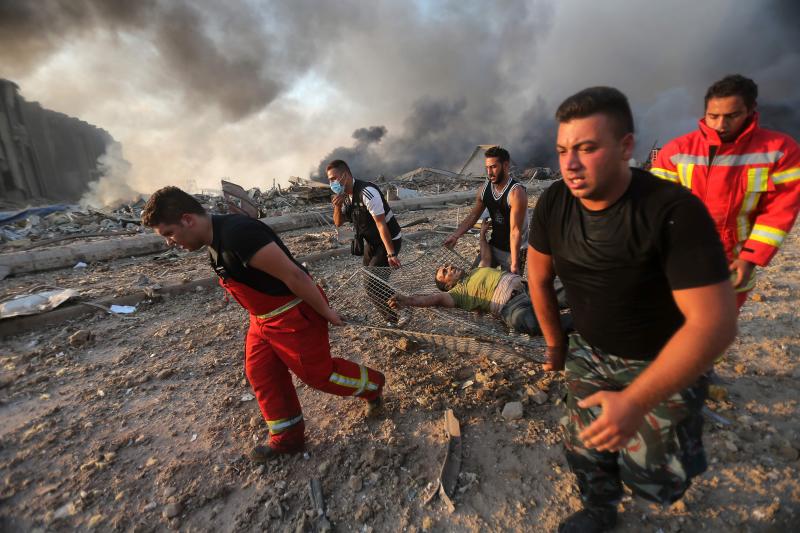 Fotos: La explosión en el puerto de Beirut, en imágenes