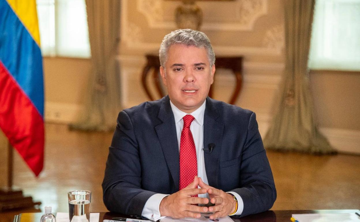 Iván Duque, presidente de Colombia.