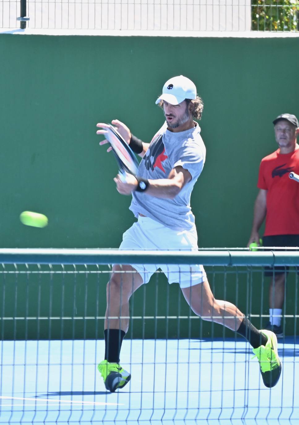 Fotos: Djokovic prepara en Marbella su próxima gira por Estados Unidos