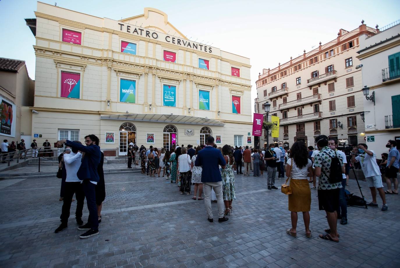 Gala de inauguración en el Teatro Cervantes