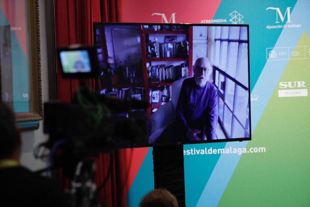 Rueda de prensa virtual de Arturo Ripstein, Premio Retrospectiva del Festival de Málaga