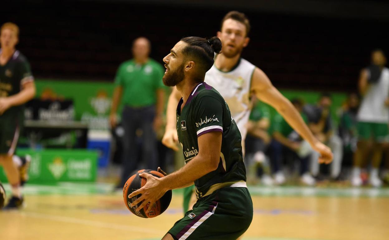 Francis Alonso, el protagonista del excelente debut del Unicaja. 