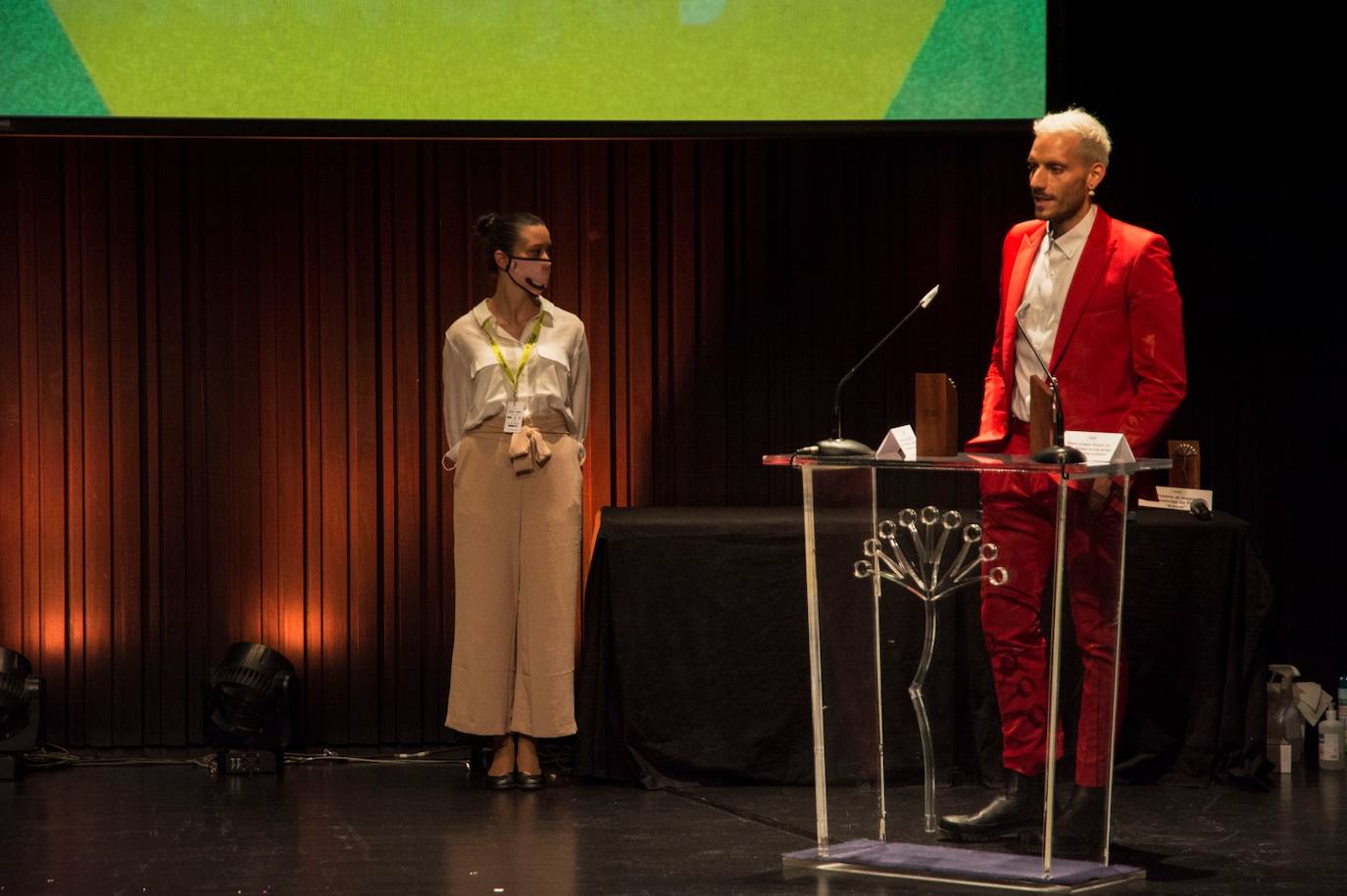 Entrega de premios de la categoría de cortometrajes en el Museo Picasso