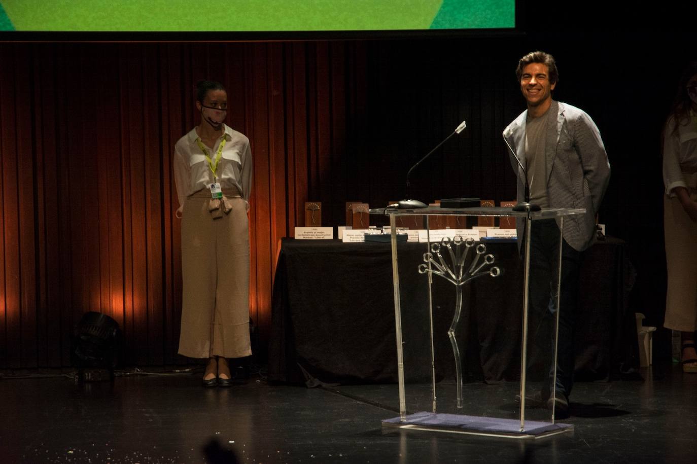 Entrega de premios de la categoría de cortometrajes en el Museo Picasso