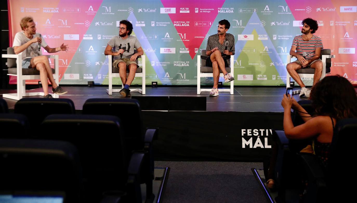 Rueda de prensa de los ganadores del Festival de Málaga 