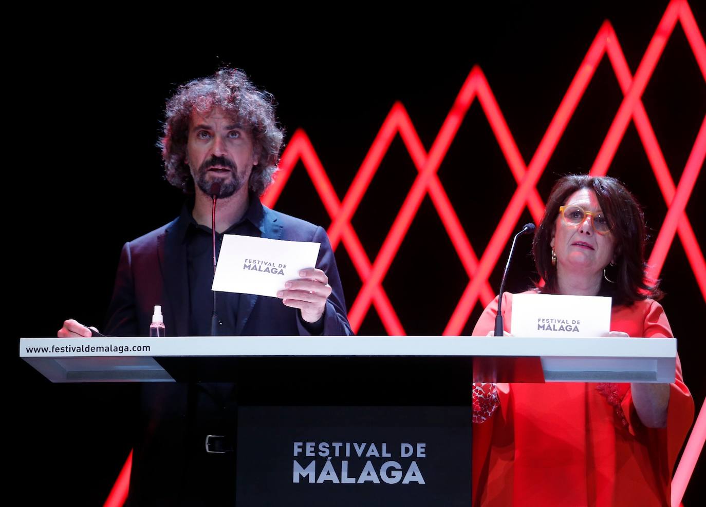 Gala de entrega de los galardones del Festival de Málaga 