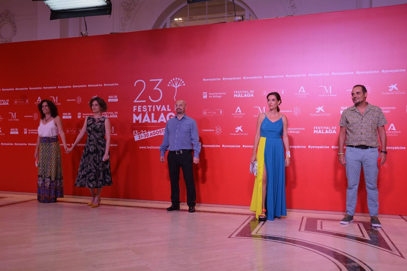 Último 'photocall' de la 23 edición del Festival de Málaga 