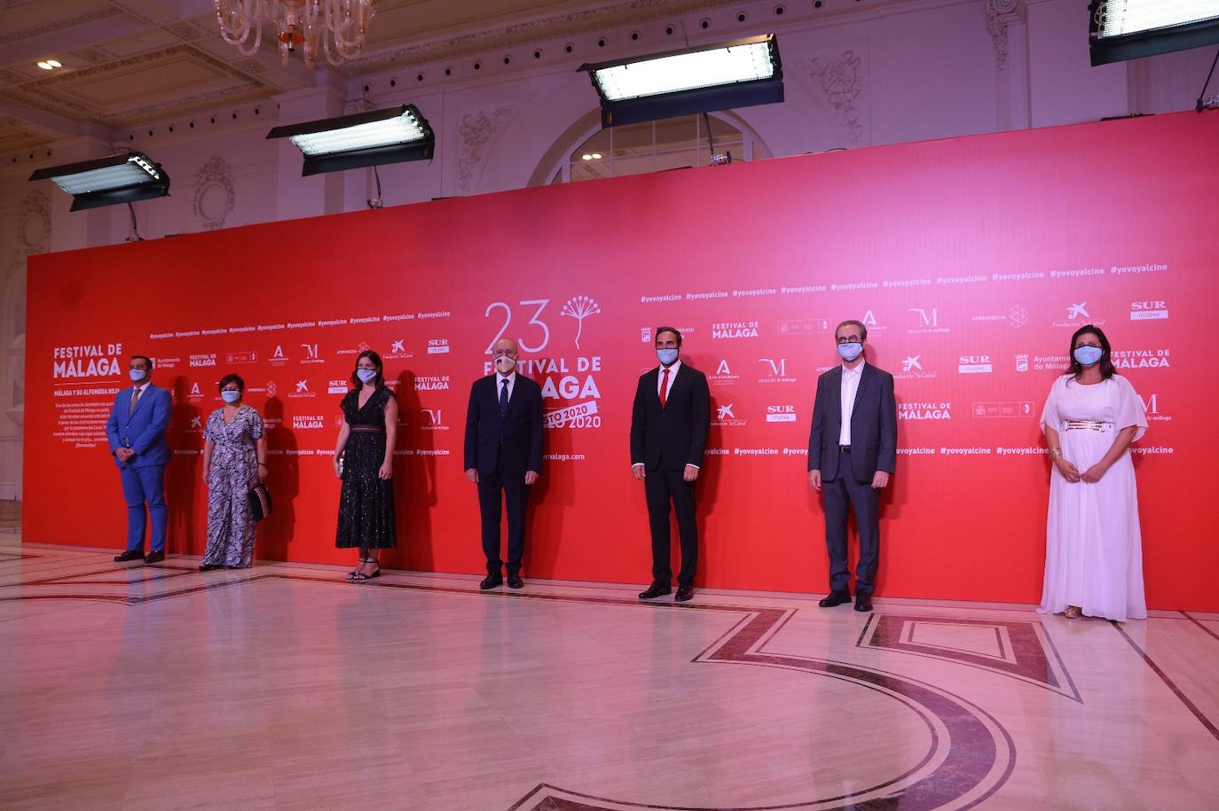 Último 'photocall' de la 23 edición del Festival de Málaga 