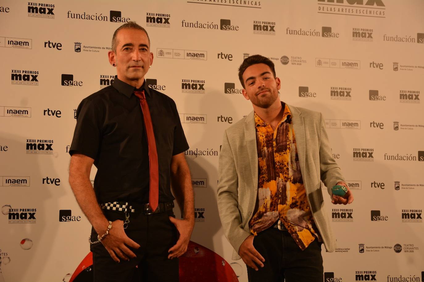 Un momento del photocall previo a la gala 