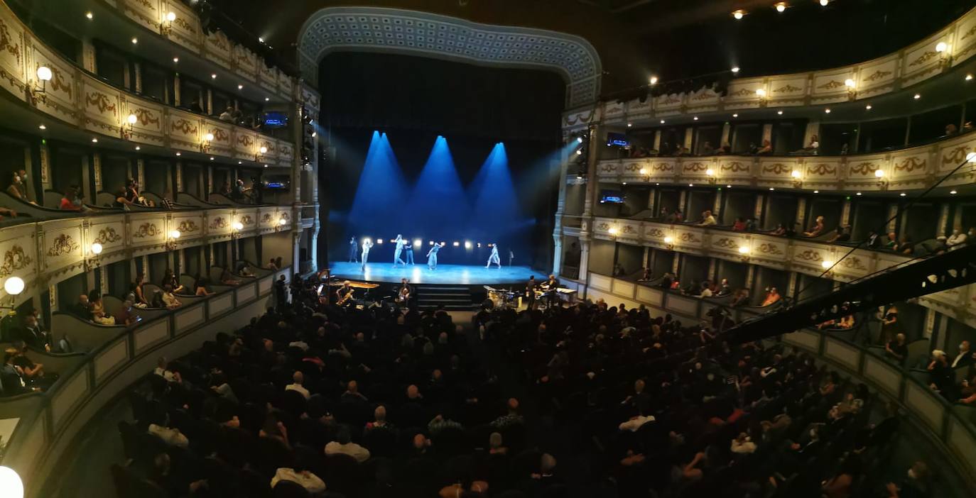 Un momento de la gala, celebrada en el Cervantes 