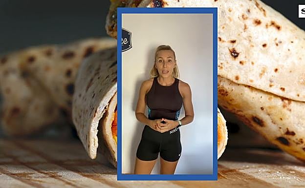 Laura Fitness Trainer: «Mi favorito es la pita de falafel de Recyclo»