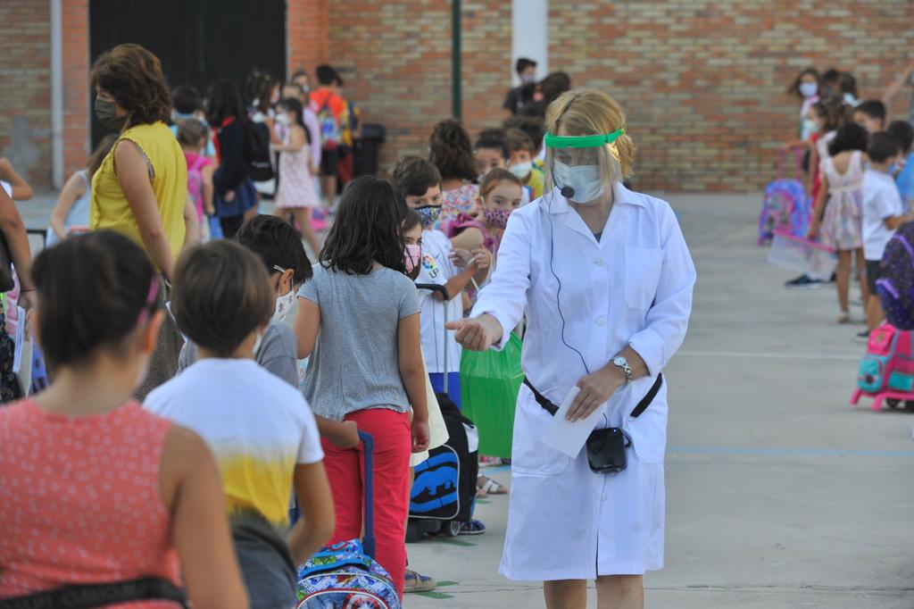 Fotos: Una vuelta al cole en Málaga marcada la incertidumbre de la pandemia