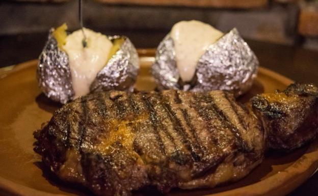 «Alioli y brocheta en Los Curros»