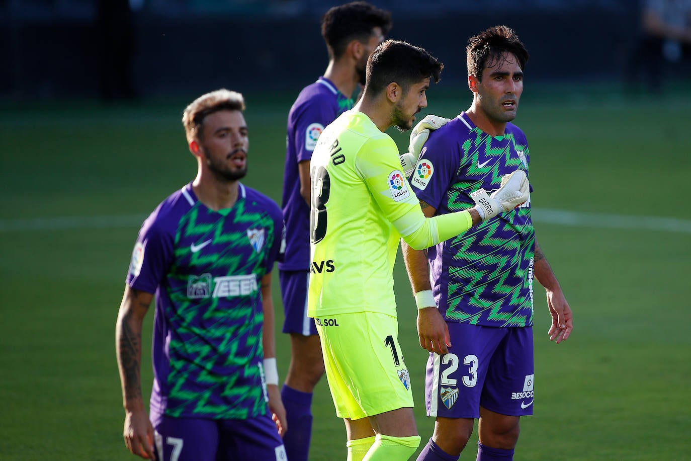 El Málaga logra su primer triunfo de la temporada. 