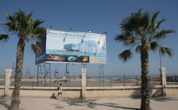 El Auditorio está proyectado en la zona de San Andrés. 