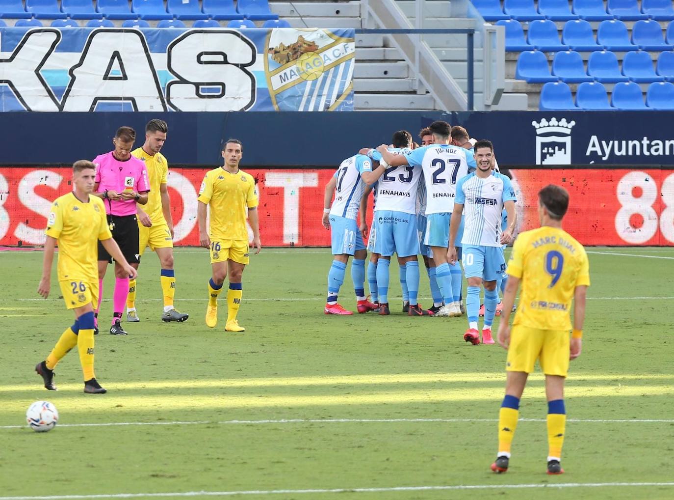 El Málaga sumó su segunda victoria consecutiva