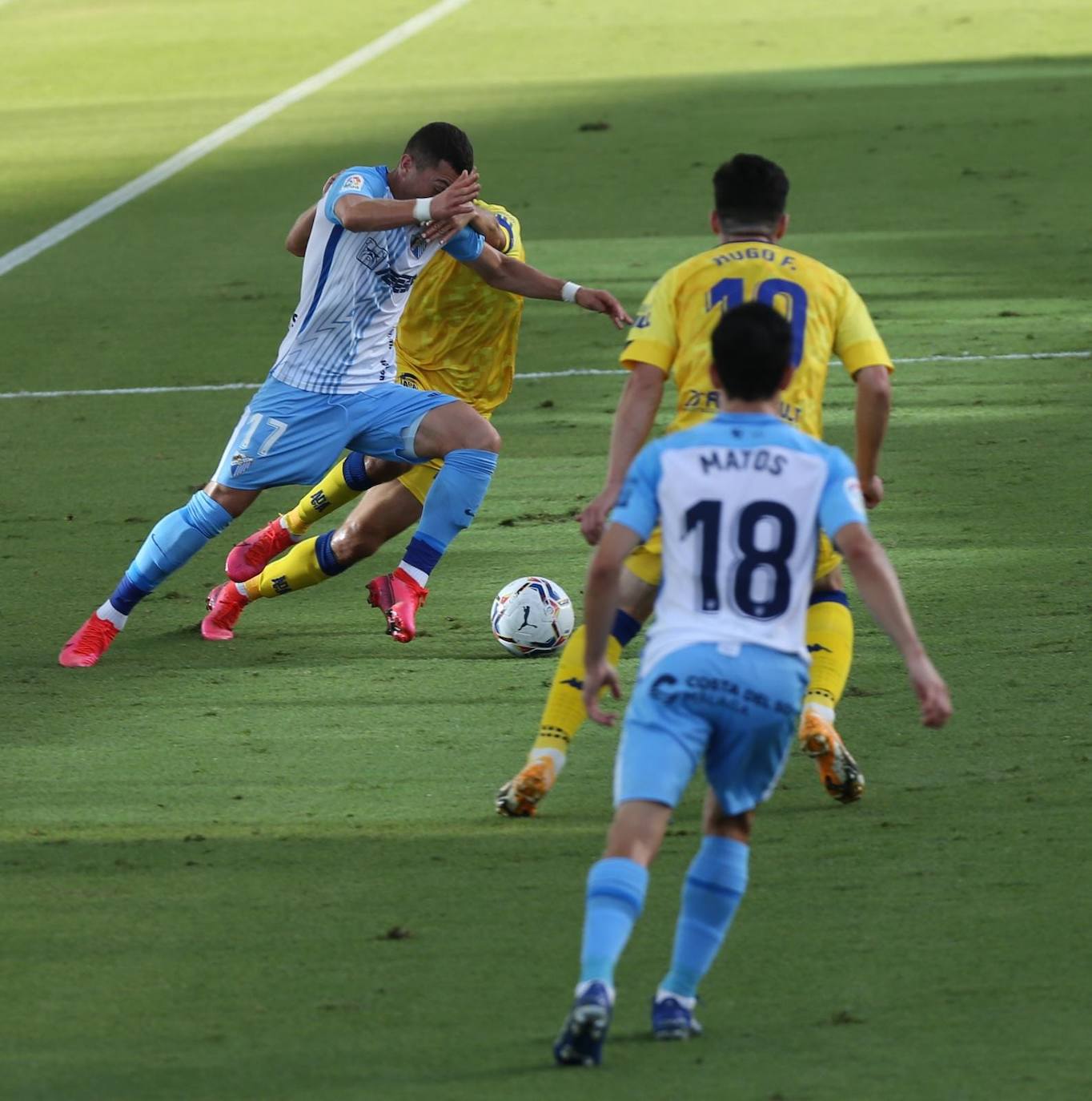 El Málaga sumó su segunda victoria consecutiva