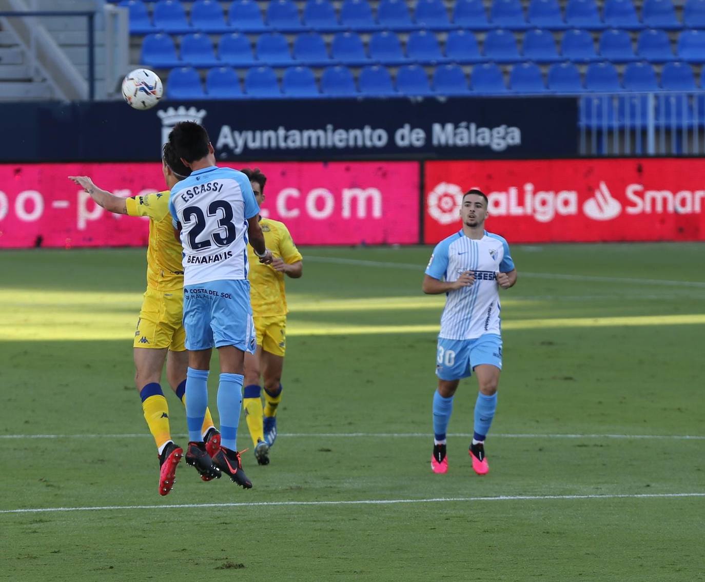 El Málaga sumó su segunda victoria consecutiva