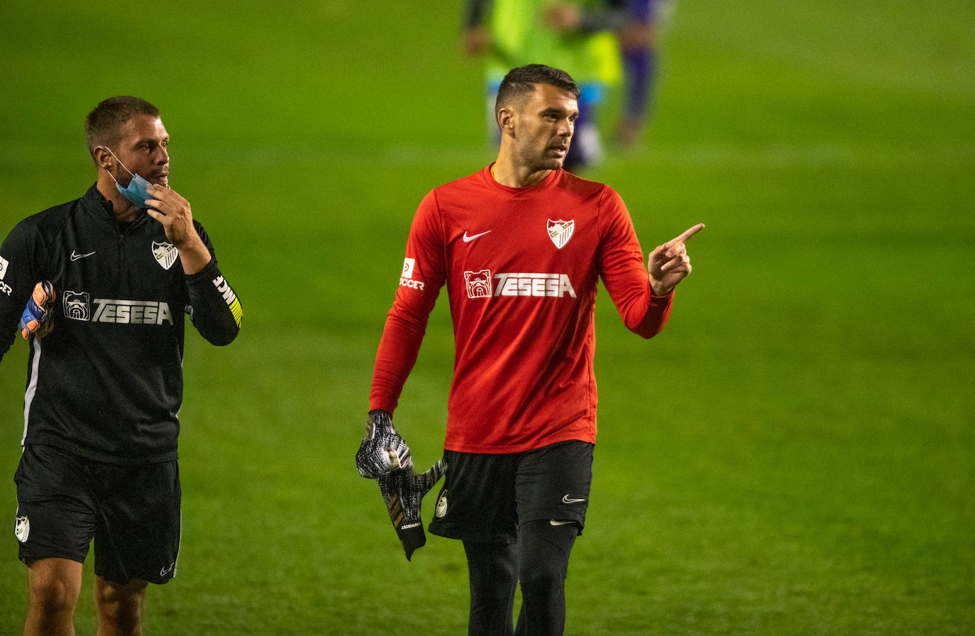 El Málaga fue a remolque todo el partido 