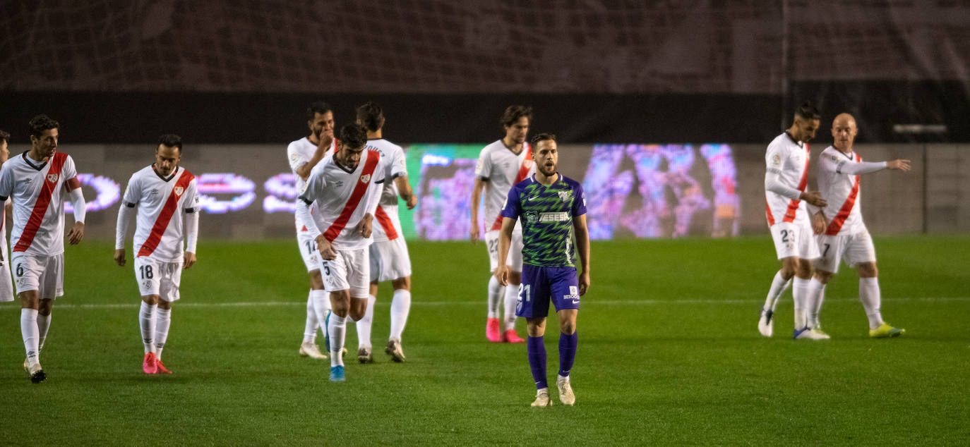 El Málaga fue a remolque todo el partido 