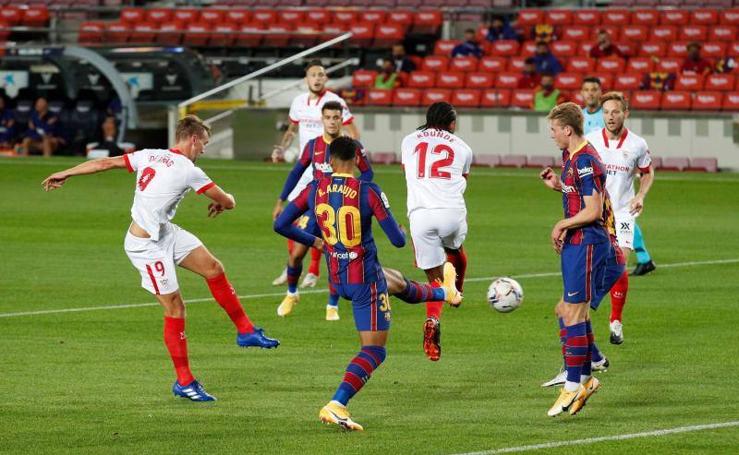 Las mejores imágenes del Barça-Sevilla