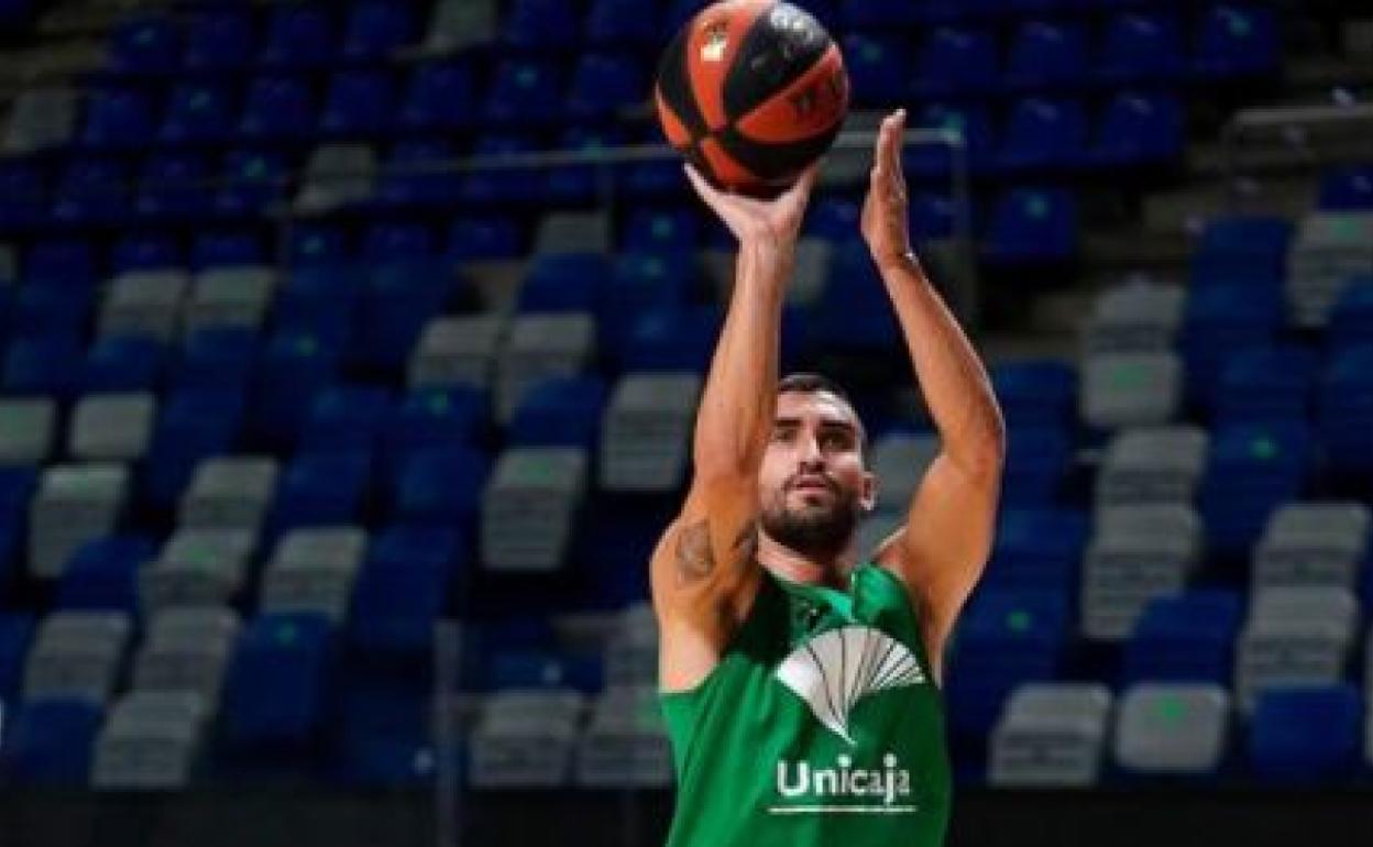 Jaime Fernández, el pasado sábado en el Palacio de los Deportes. 