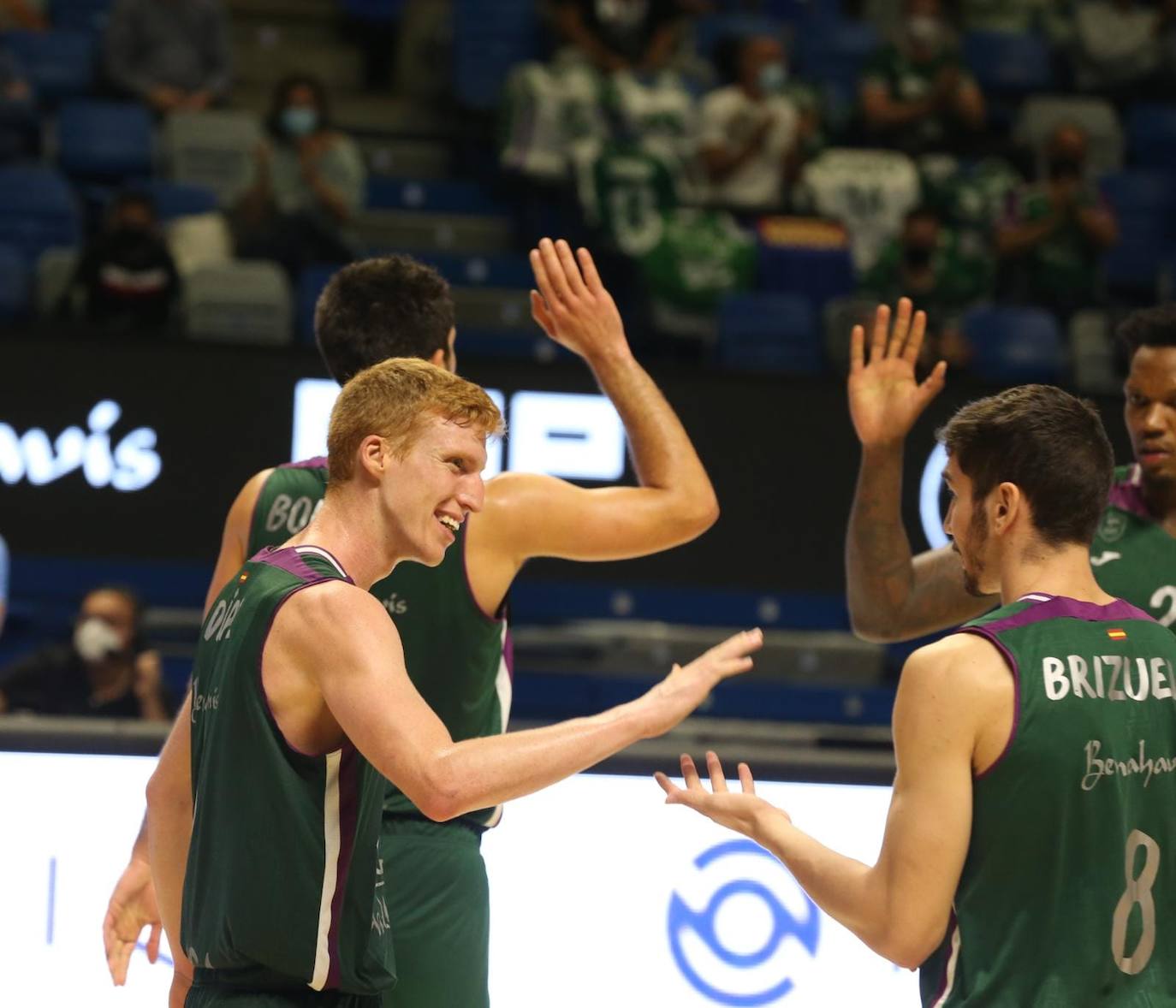El Unicaja afrontó el encuentro con 11 profesionales 