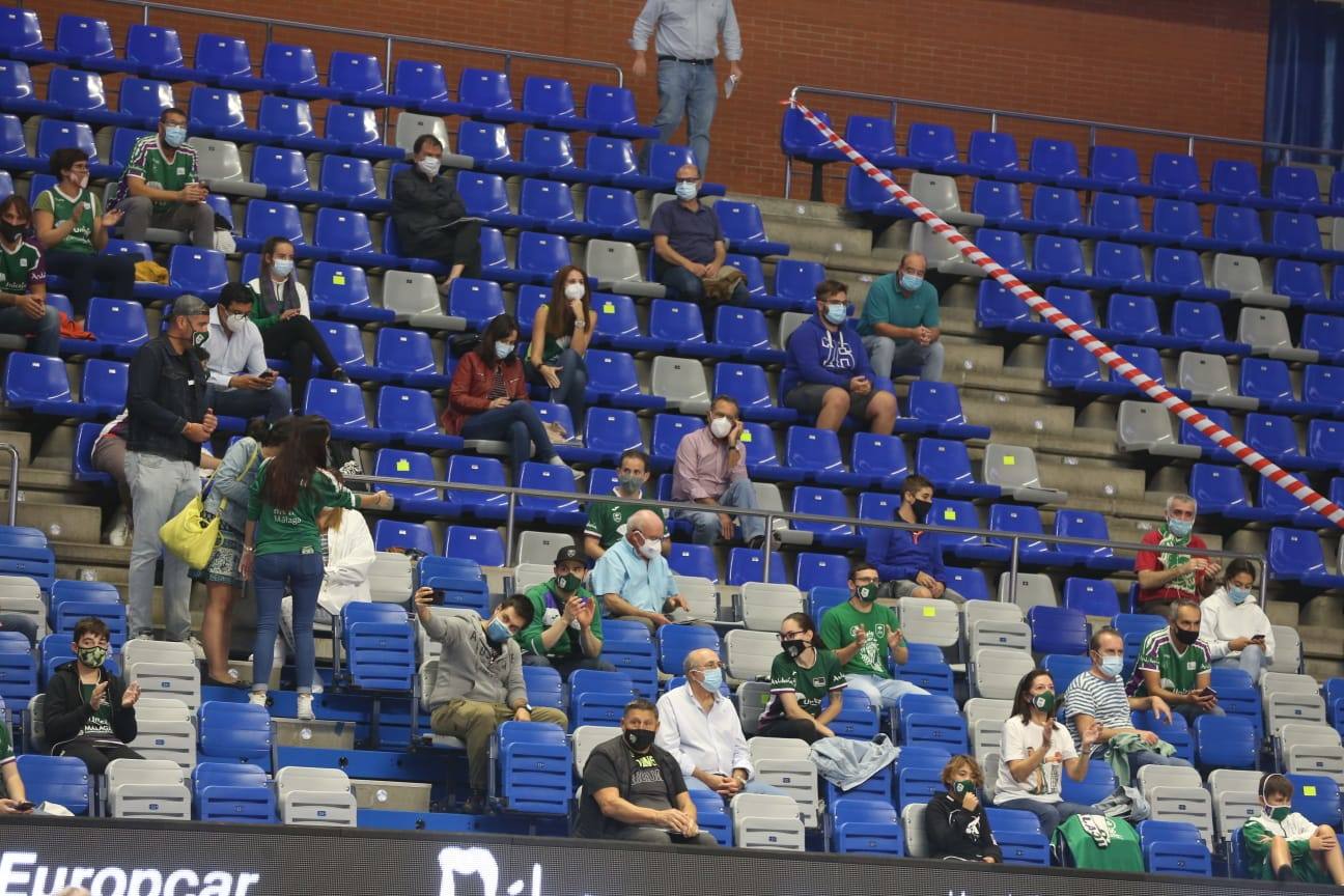 El Unicaja afrontó el encuentro con 11 profesionales 