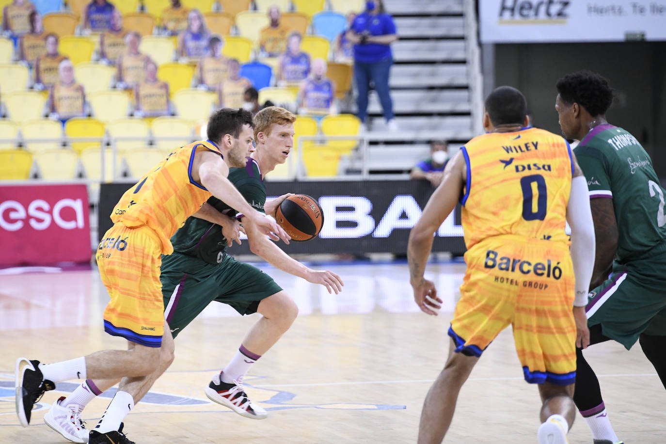 Fotos: El Gran Canaria-Unicaja, en imágenes