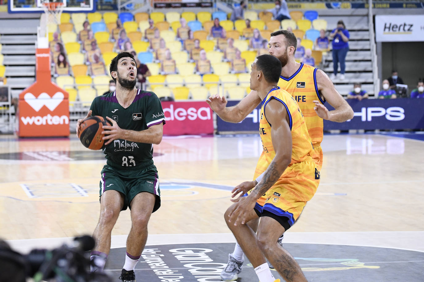 Fotos: El Gran Canaria-Unicaja, en imágenes