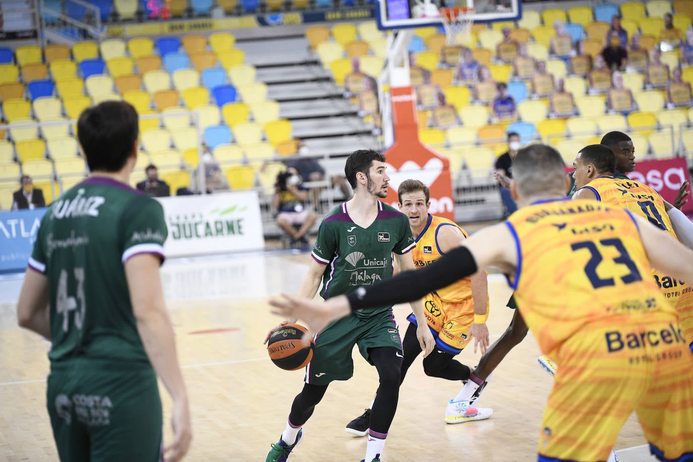 Fotos: El Gran Canaria-Unicaja, en imágenes