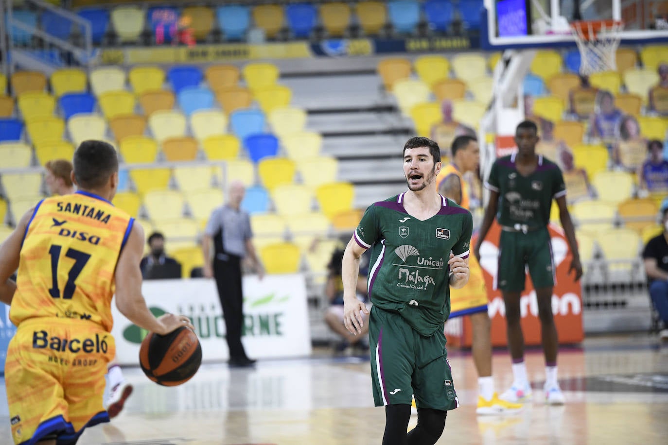 Fotos: El Gran Canaria-Unicaja, en imágenes