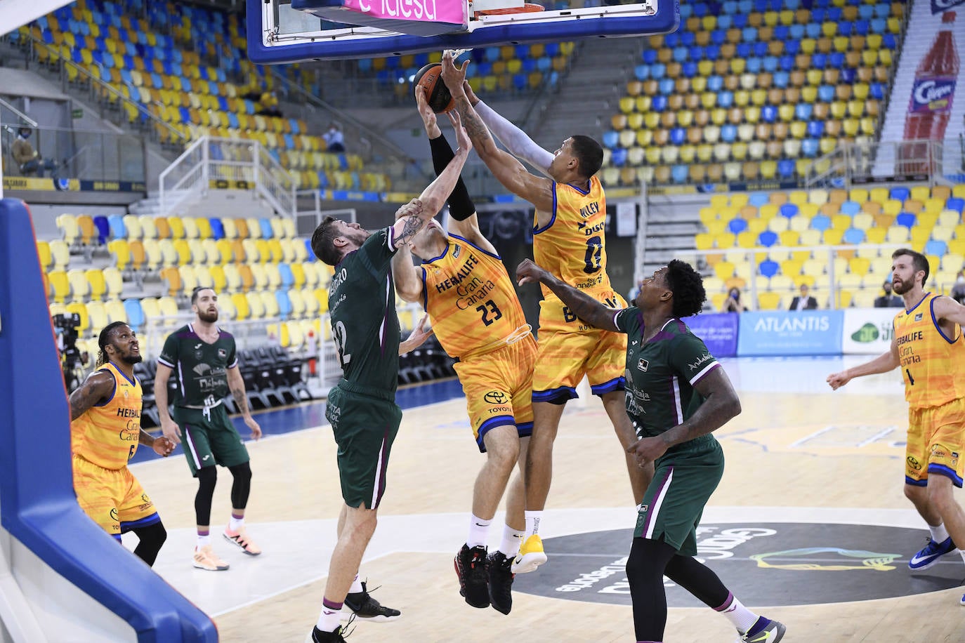 Fotos: El Gran Canaria-Unicaja, en imágenes