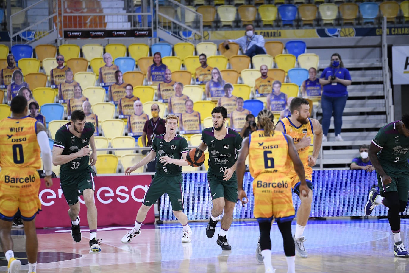 Fotos: El Gran Canaria-Unicaja, en imágenes
